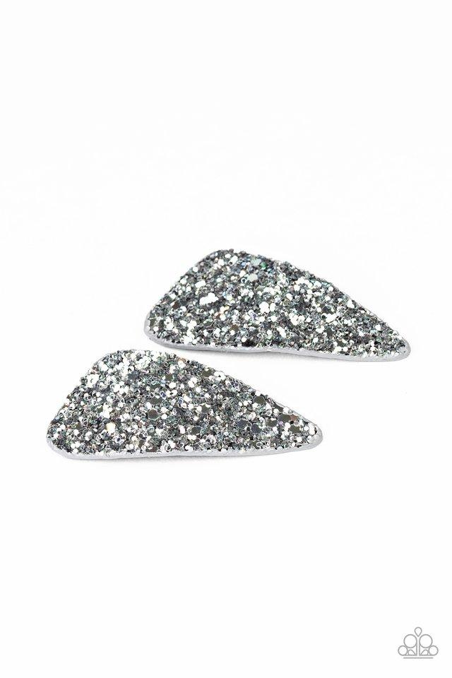 Paparazzi Hair Accessories ~ Squad Shimmer - Silver