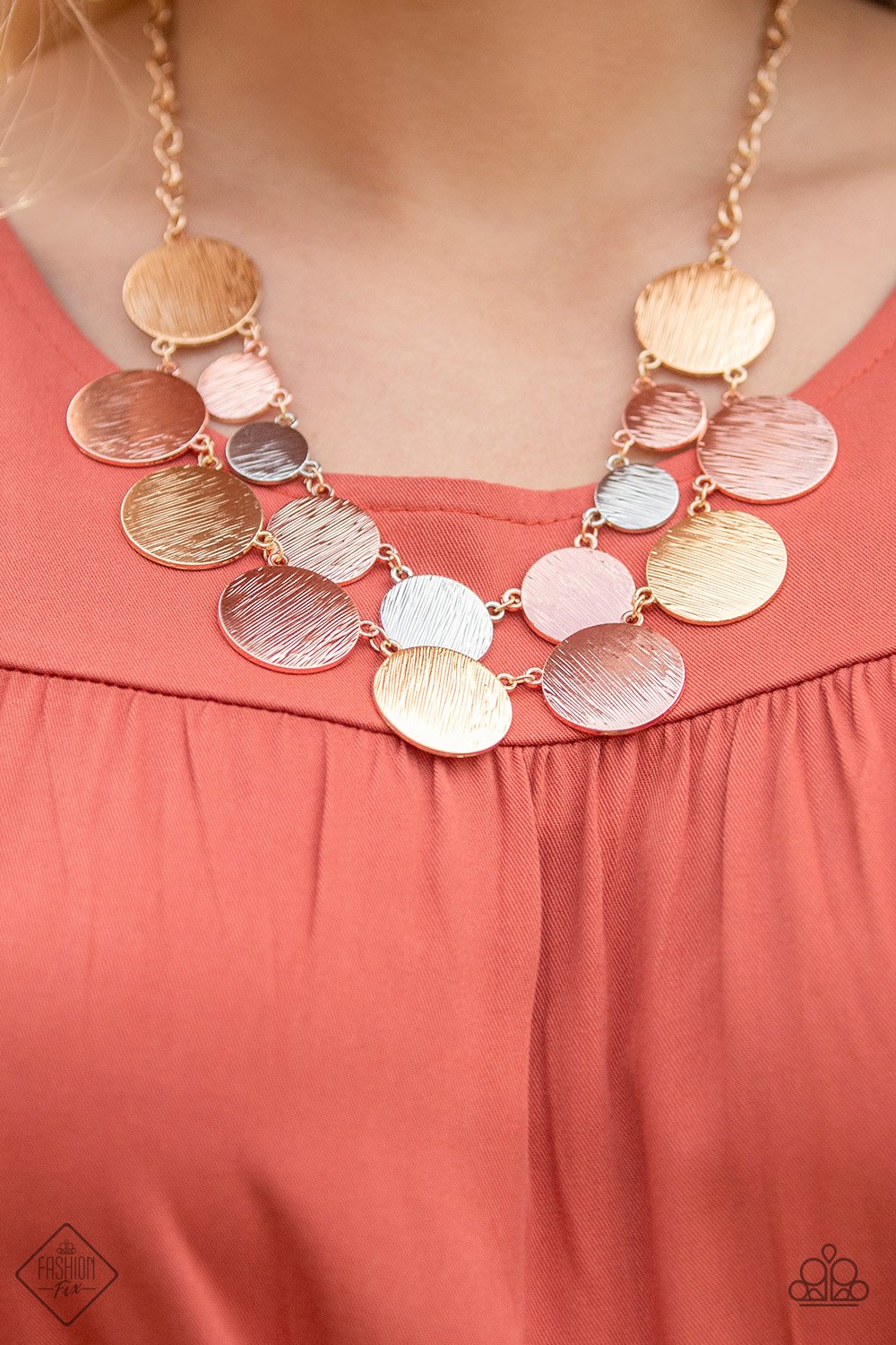 Paparazzi Necklace ~ Stop and Reflect - Multi