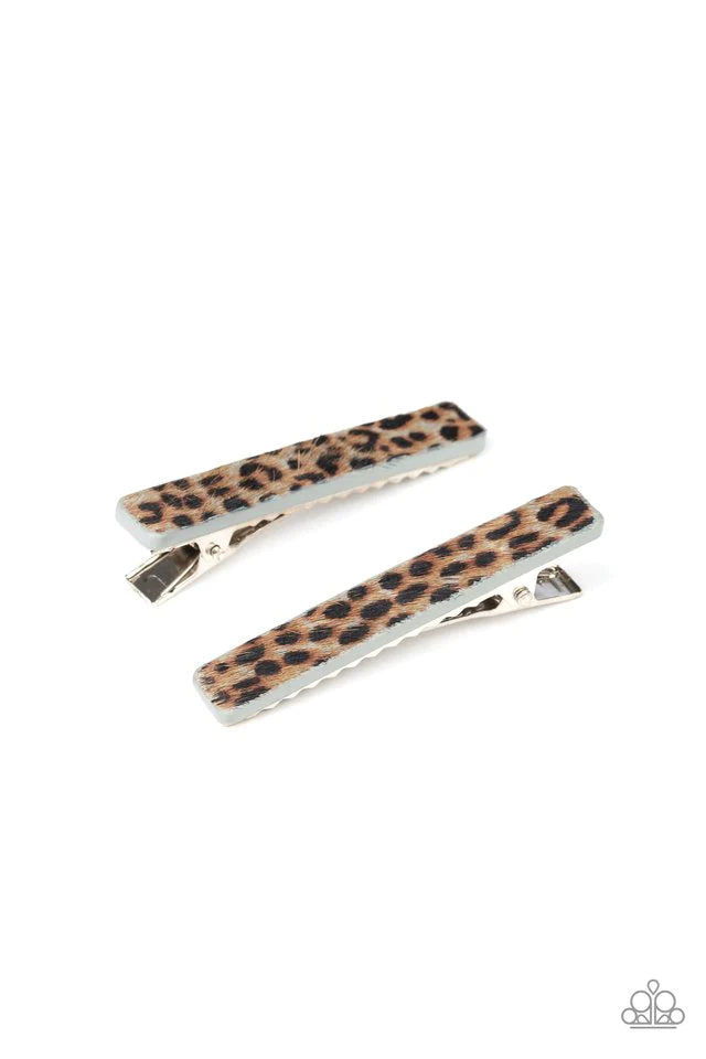 Paparazzi Hair Accessories ~ Going GRR-eat Lengths - Silver