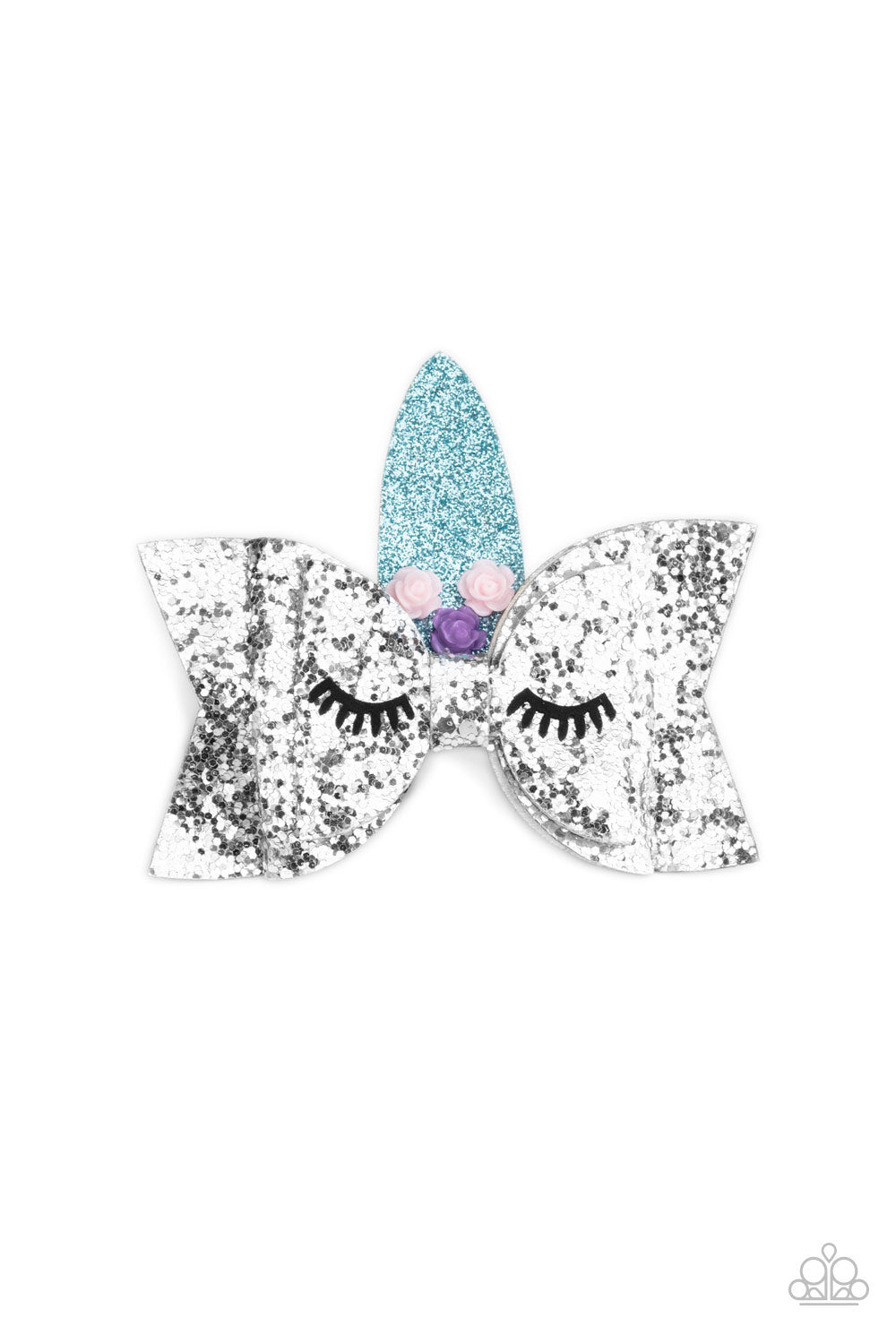 Paparazzi Hair Accessories ~ Just Be a YOU-nicorn - Silver