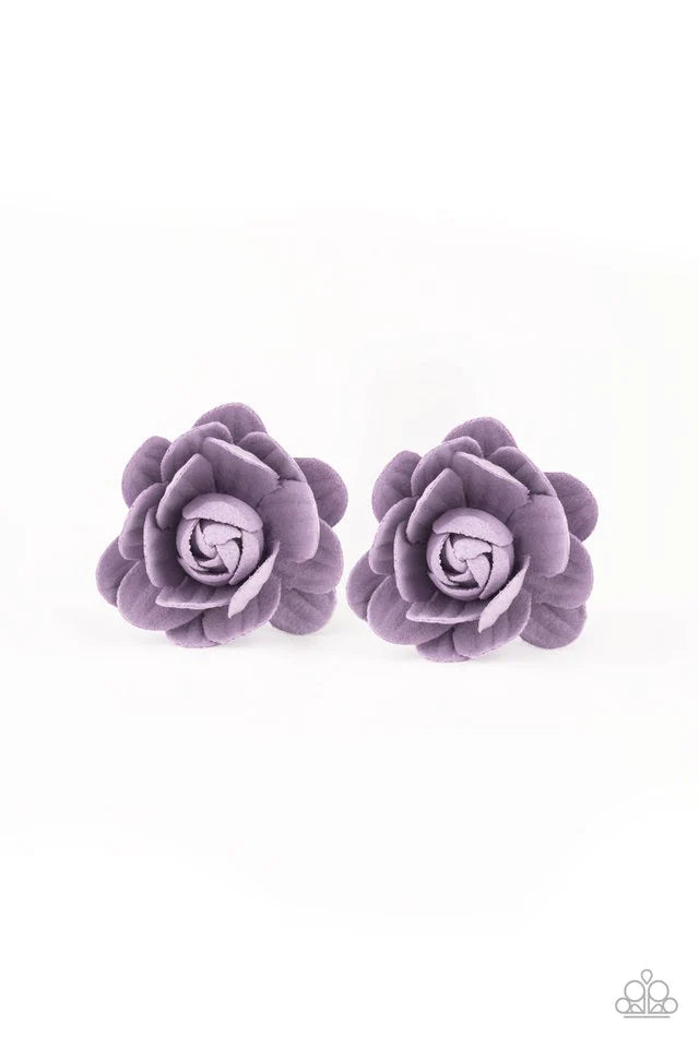 Paparazzi Hair Accessories ~ Beautifully Budding - Purple