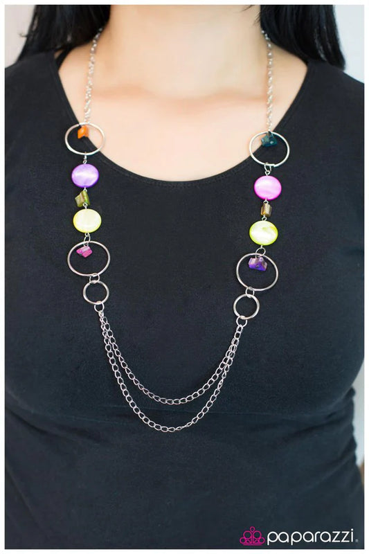 Paparazzi Necklace ~ Chalk It Up - Multi