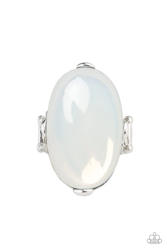 Paparazzi Ring ~ Opal Opulence - White