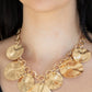 Barely Scratched The Surface - Gold - Paparazzi Necklace Image