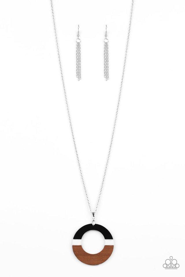 Paparazzi Necklace ~ Sail Into The Sunset - Black