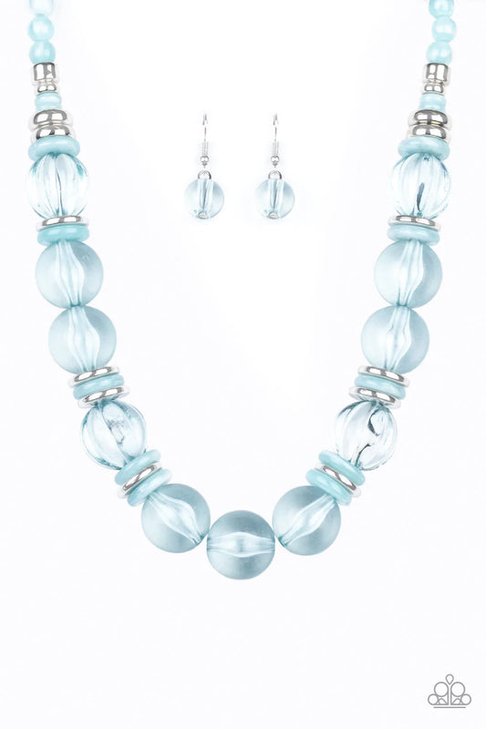 Paparazzi Necklace ~ Bubbly Beauty - Blue