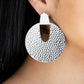 Bold Intentions - Silver - Paparazzi Earring Image