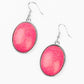 Serenely Sediment - Pink - Paparazzi Earring Image