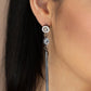 Tassel Twinkle - Black - Paparazzi Earring Image