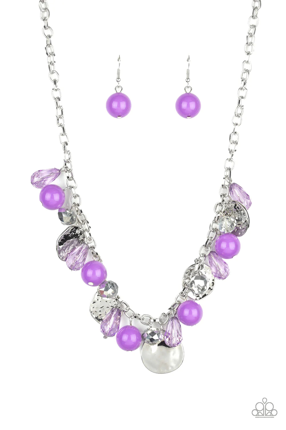 Paparazzi Necklace ~ Prismatic Sheen - Purple
