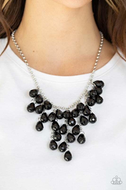 Serenely Scattered - Black - Paparazzi Necklace Image