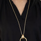 Innovated Idol - Gold - Paparazzi Necklace Image