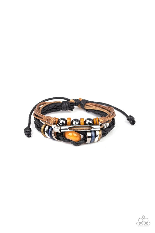 Wander More - Orange - Paparazzi Bracelet Image