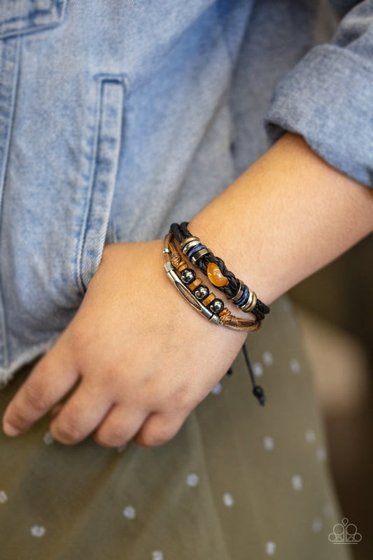 Wander More - Orange - Paparazzi Bracelet Image