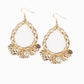 Street Appeal - Gold - Paparazzi Earring Image