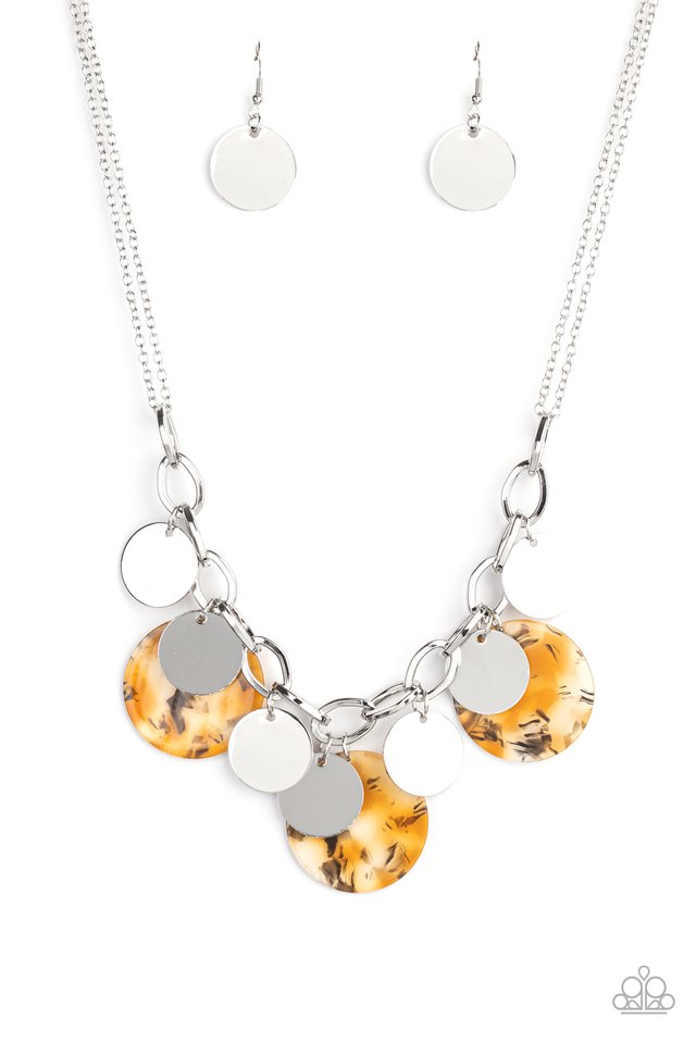 Paparazzi Necklace ~ Confetti Confection - Yellow