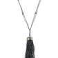 Paparazzi Necklace ~ Brush It Off - Silver