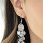 Paparazzi Earring ~ Do Chime In - Silver