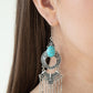 Southern Spearhead - Blue - Paparazzi Earring Image