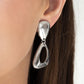 Going for BROKER - Silver - Paparazzi Earring Image