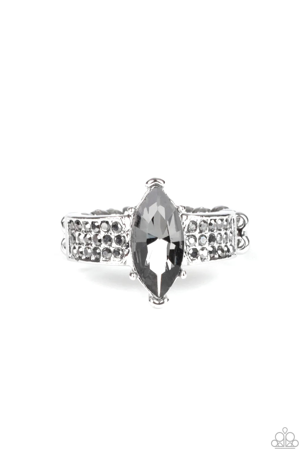 Paparazzi Ring ~ Icy Iridescence - Silver