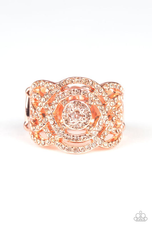 COUNTESS To Ten - Copper - Paparazzi Ring Image