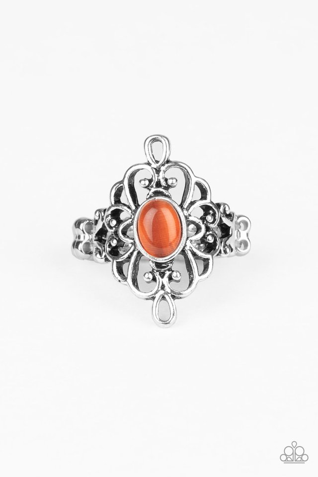 DEW Your Thing - Orange - Paparazzi Ring Image