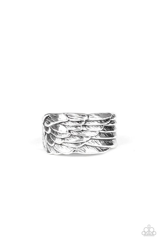 Fossil Fuel - Silver - Paparazzi Ring Image
