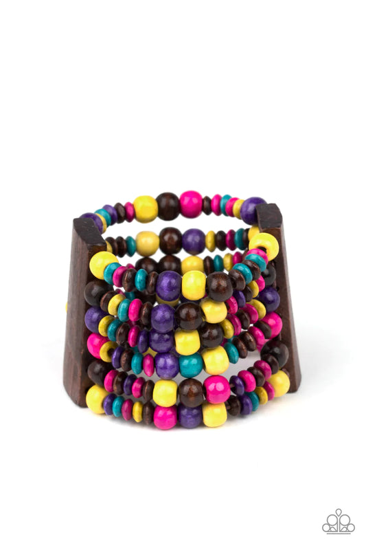 Paparazzi Bracelet ~ Dont Stop BELIZE-ing - Multi