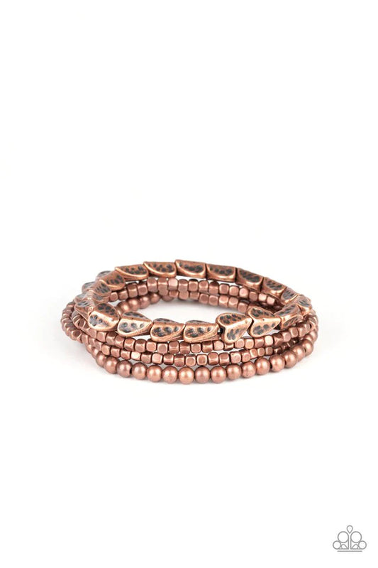 Paparazzi Bracelet ~ Ancient Heirloom - Copper