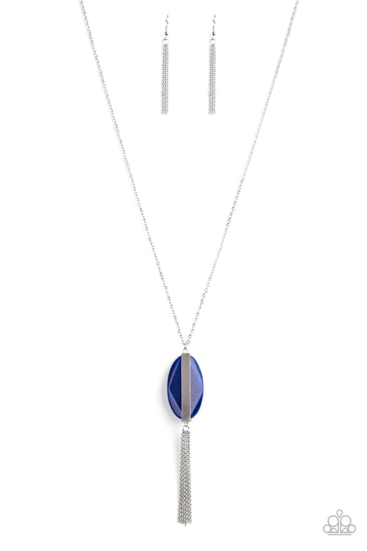 Paparazzi Necklace ~ Tranquility Trend - Blue