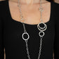 Amped Up Metallics - Silver - Paparazzi Necklace Image