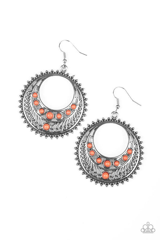 Pendiente Paparazzi ~ Boho Bliss - Naranja