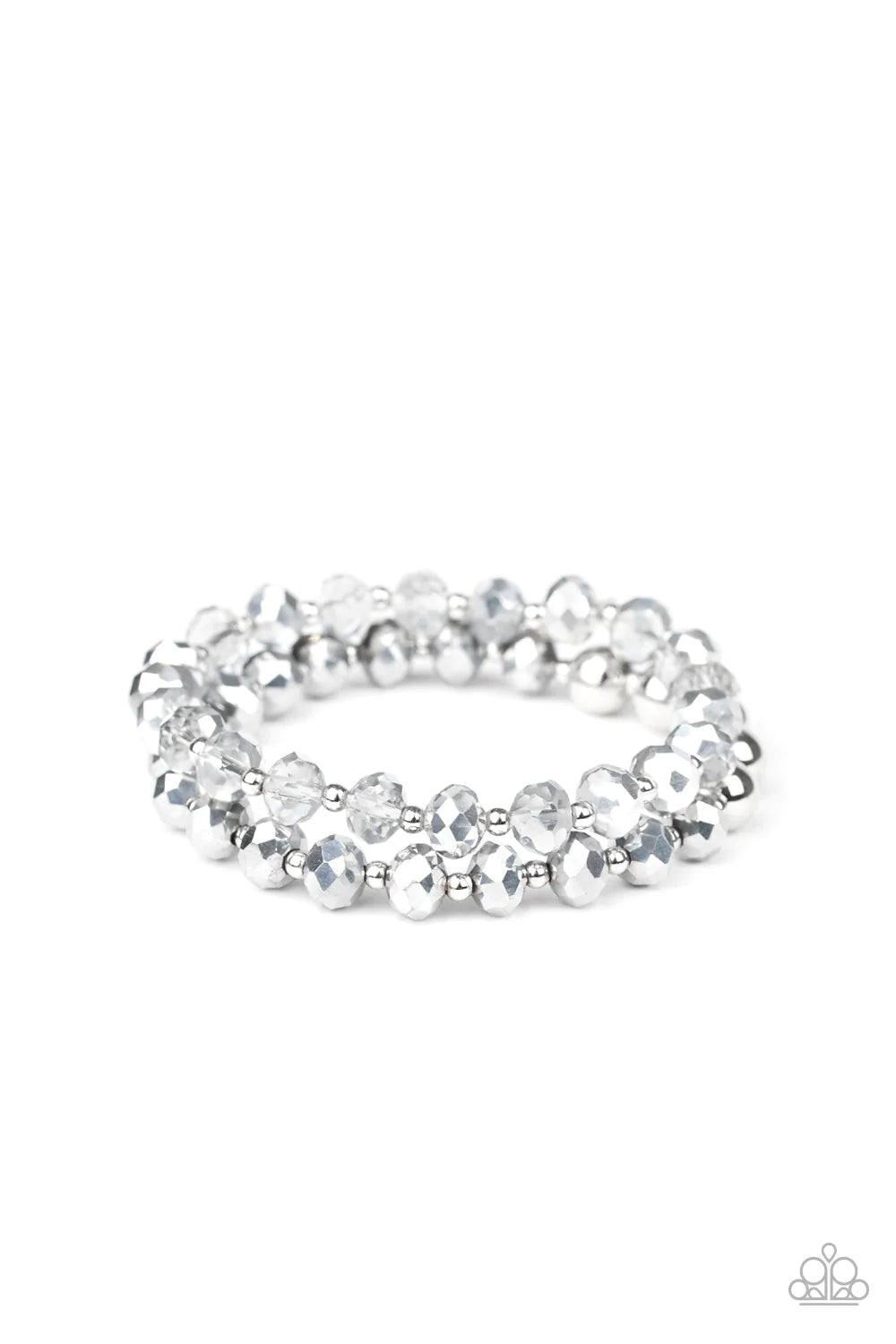 Paparazzi Bracelet ~ Millennial Grandeur - Silver