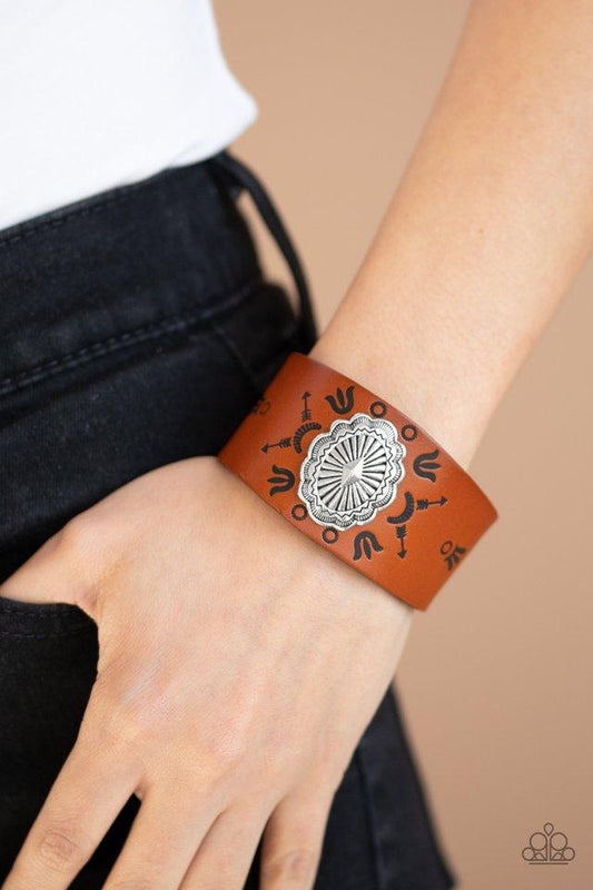 Paparazzi Bracelet ~ Desert Badlands - Brown