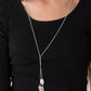 Paparazzi Necklace - GLOW Your Roll - Pink
