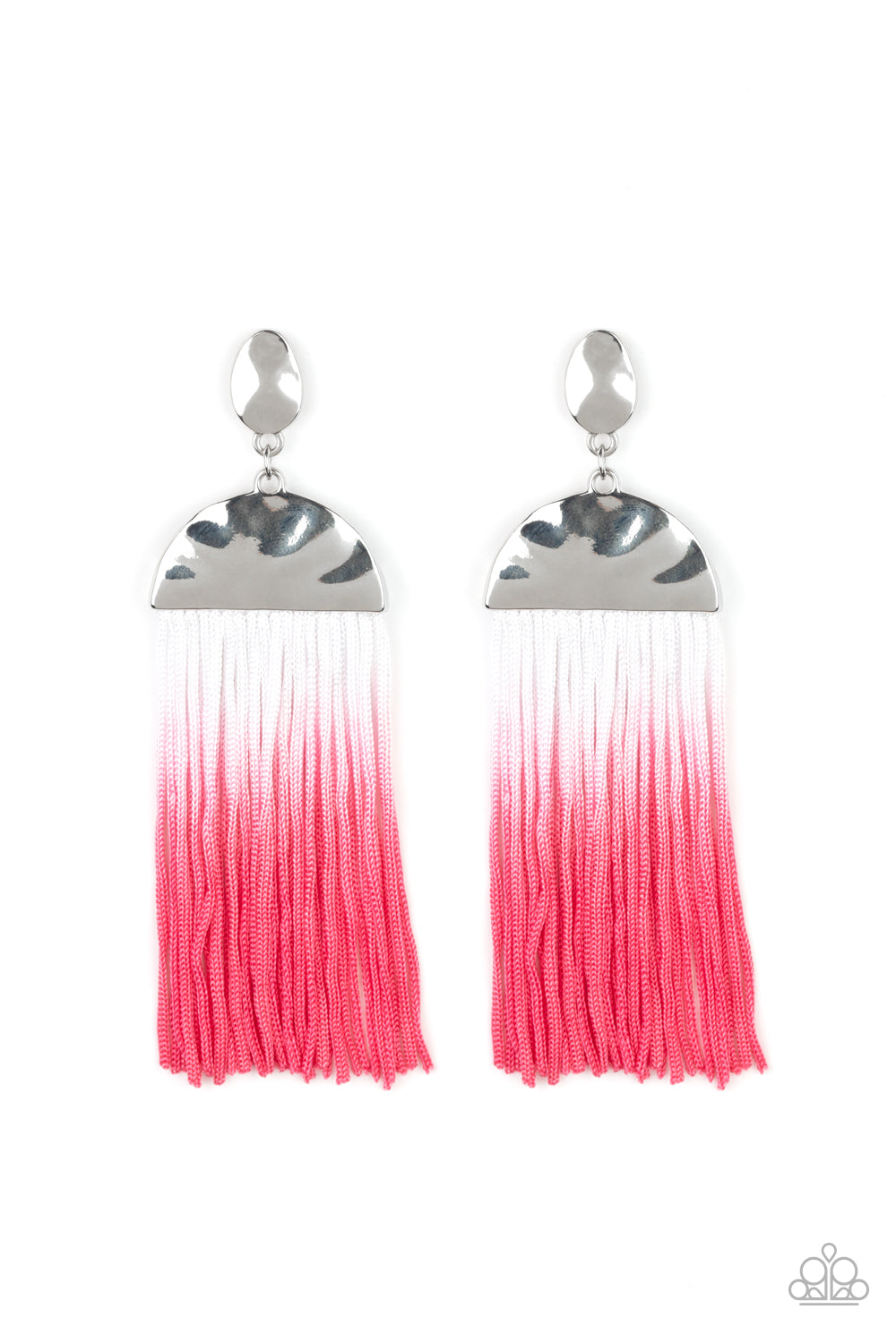 Paparazzi Earring ~ Rope Them In - Pink