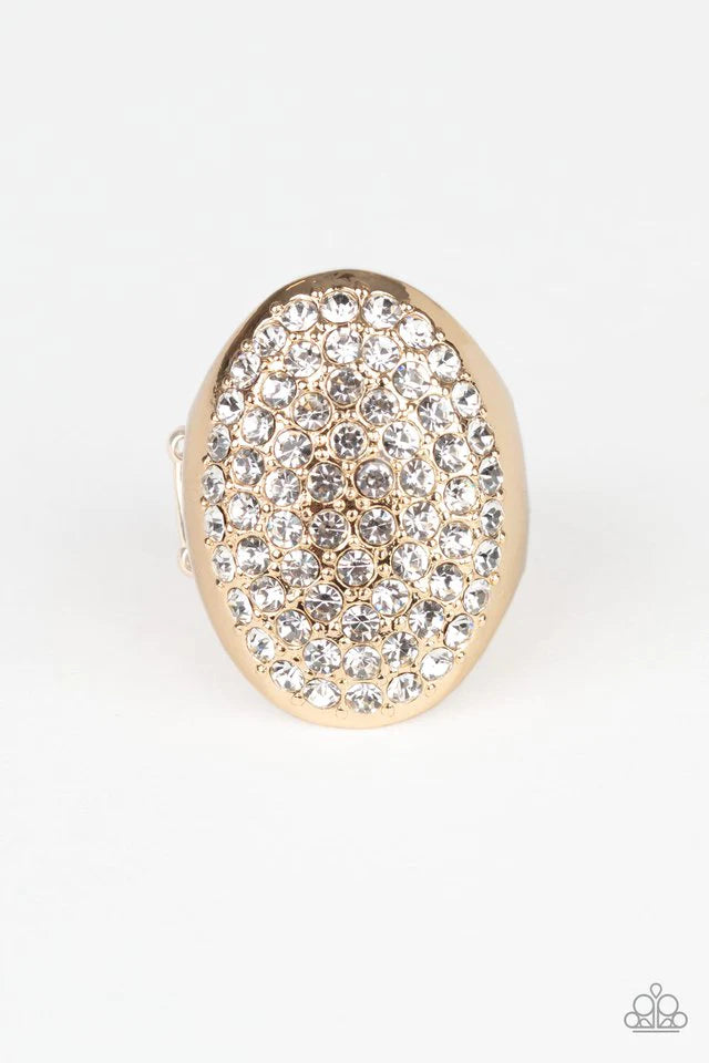 Paparazzi Ring ~ Bling Scene - Gold