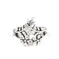 Secret Eden - Silver - Paparazzi Ring Image