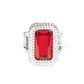 A Grand STATEMENT-MAKER - Red - Paparazzi Ring Image