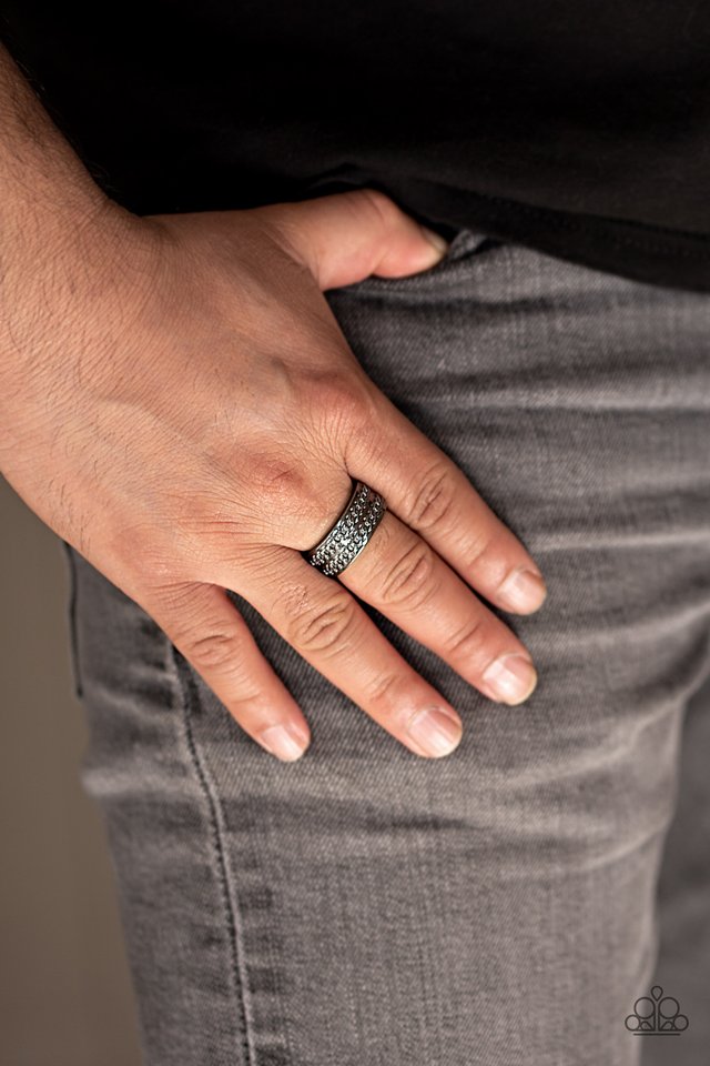 Paparazzi Ring ~ Man vs. Machine - Black – Paparazzi Jewelry | Online ...