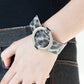 Paparazzi Bracelet ~ Jungle Cat Couture - Silver