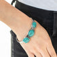 Paparazzi Bracelet ~ Stone Shop - Blue