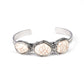 Stone Shop - White - Paparazzi Bracelet Image