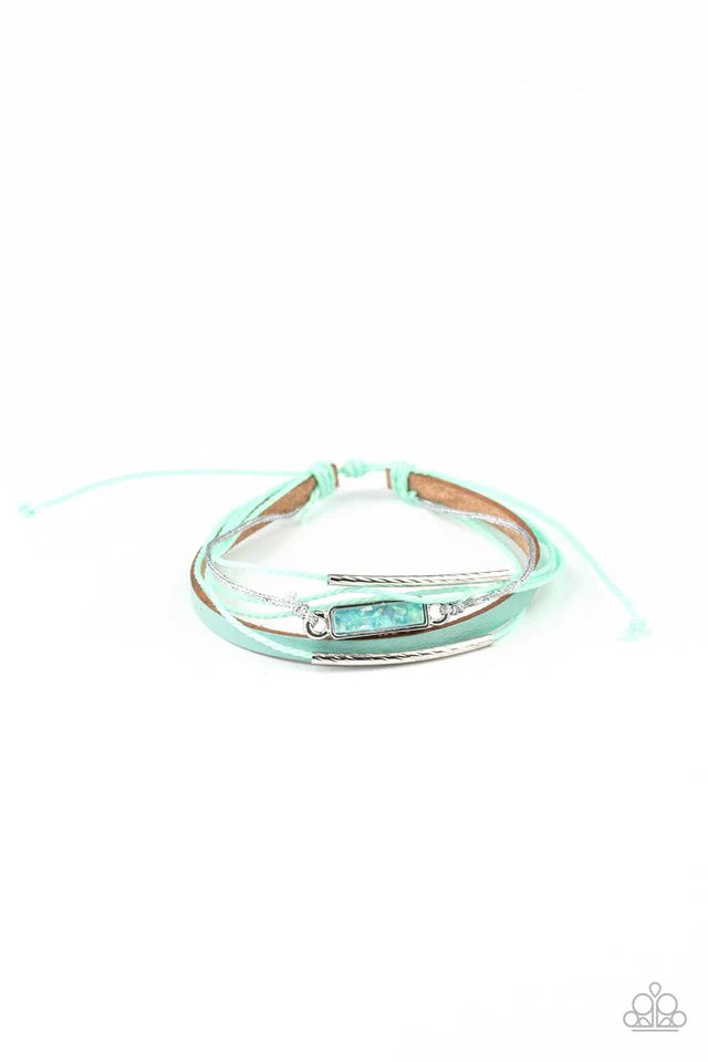 Paparazzi Bracelet ~ Interstellar Iridescence - Green