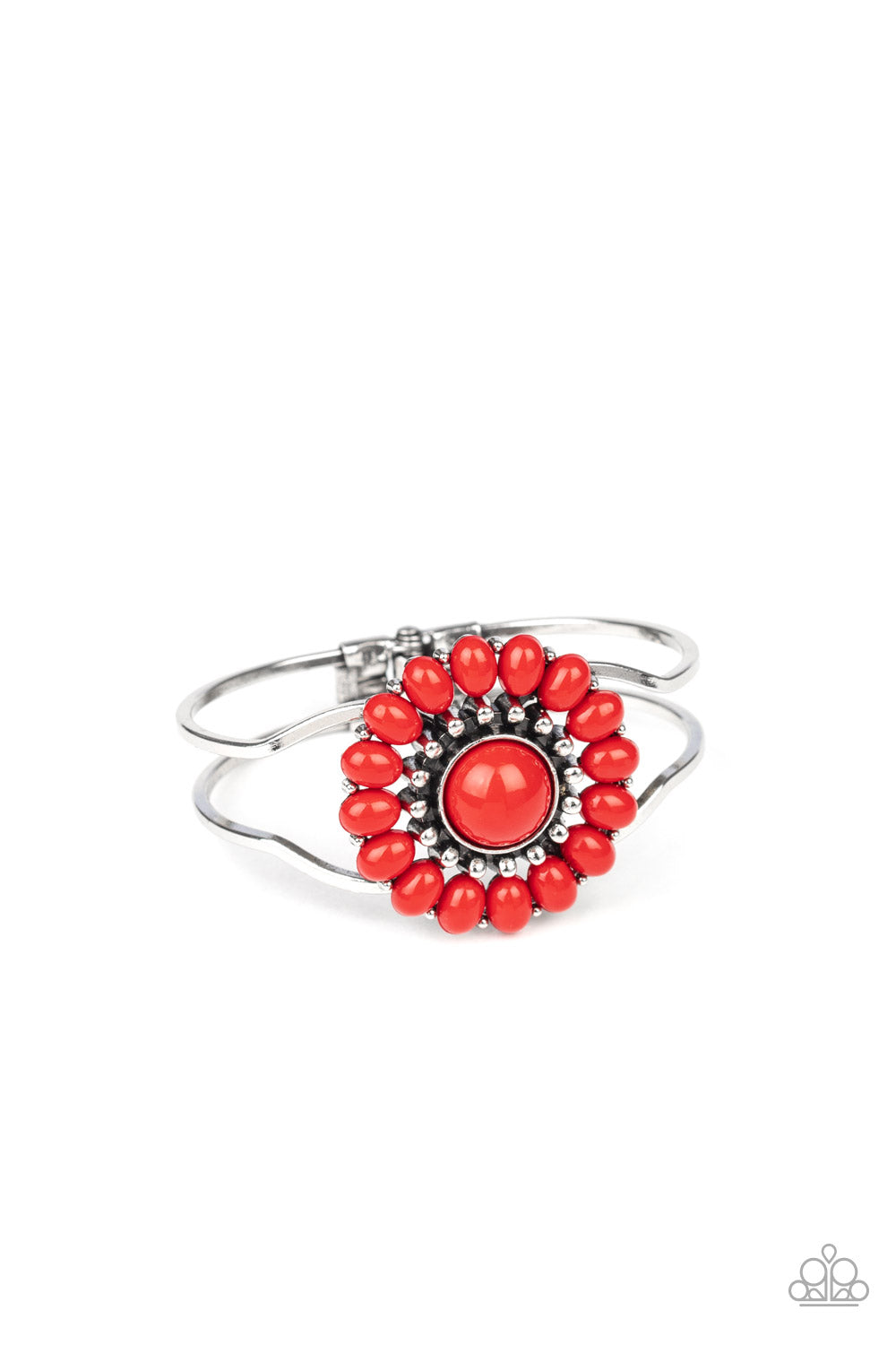 Pulsera Paparazzi ~ Posy Pop - Rojo