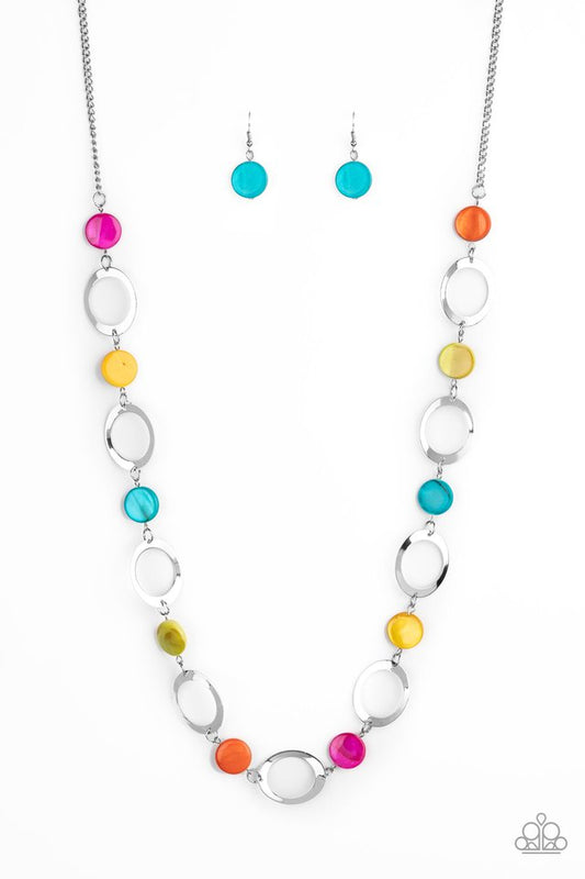 Paparazzi Necklace ~ SHELL Your Soul - Multi