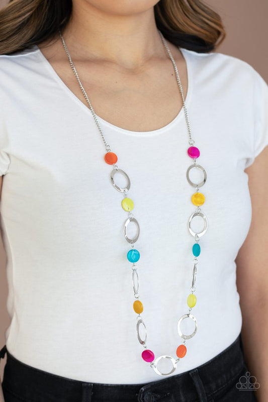 Paparazzi Necklace ~ SHELL Your Soul - Multi