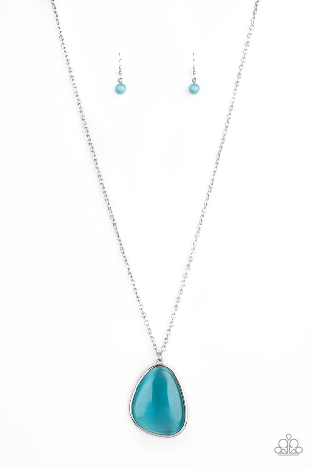 Ethereal Experience - Blue - Paparazzi Necklace Image