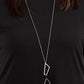 Shapely Silhouettes - Silver - Paparazzi Necklace Image